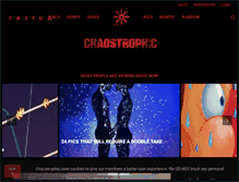 Tablet Screenshot of chaostrophic.com
